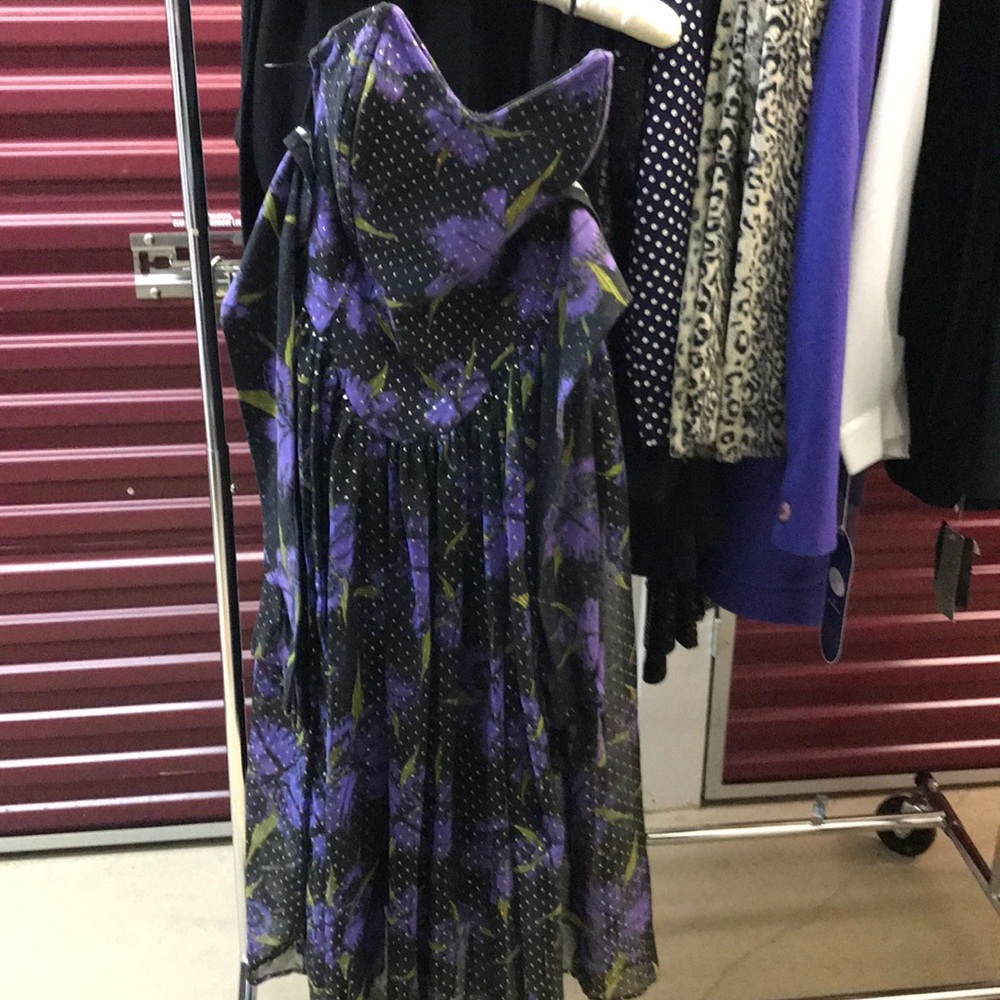 Boustier cocktail dress